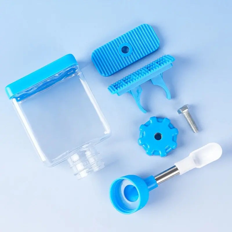 Automatic Bird Watering System, Self-Feeding Device for Small Birds, Cage Accessories, Pigeon Feeder, Cage Mounted Feeder, Parrot Feeder, Bird Feeders, Bird Feeding Tool, Essential Pet Supplies
