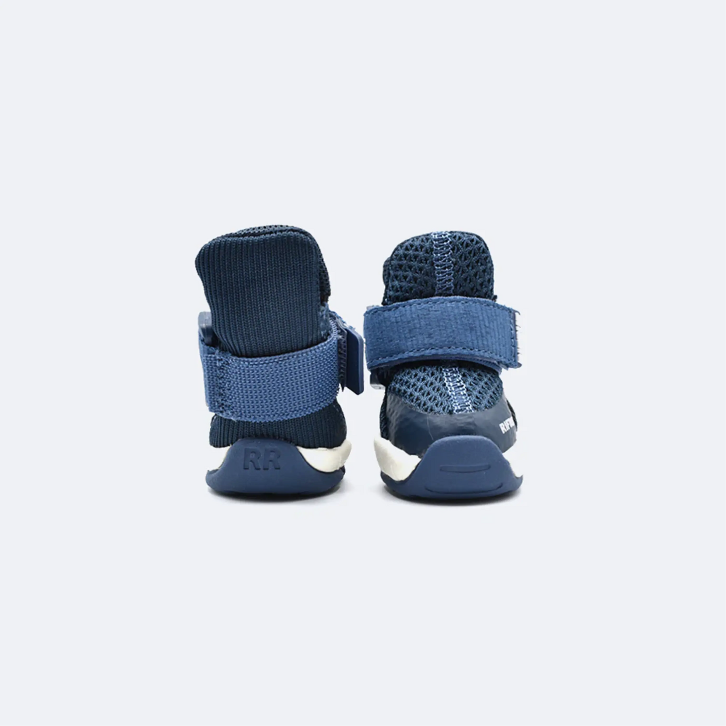Rifruf Set of 2 Breathable Non‑Slip Pet Shoes – Lightweight Paw Protection Sneakers for Dogs & Cats