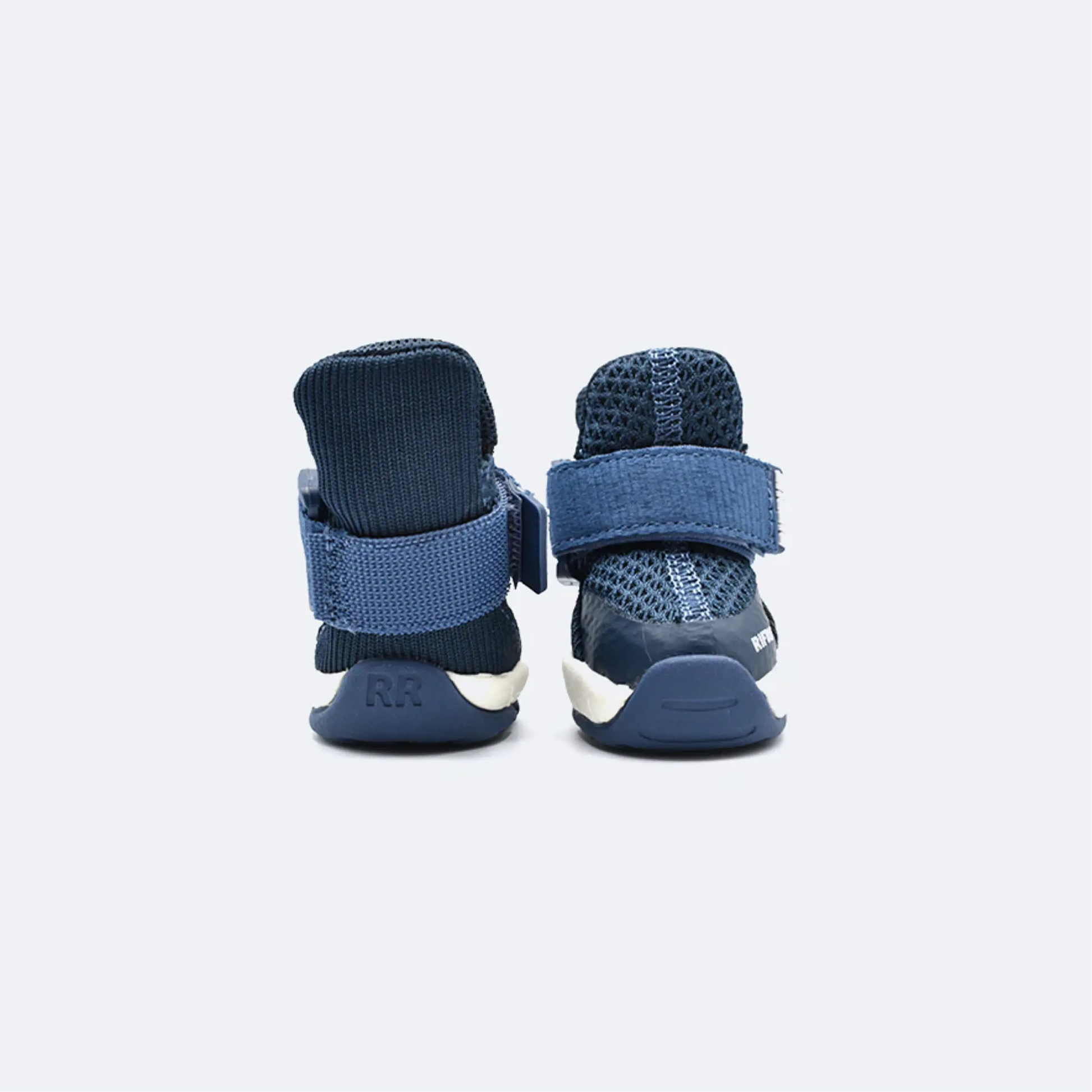 Rifruf Set of 2 Breathable Non‑Slip Pet Shoes – Lightweight Paw Protection Sneakers for Dogs & Cats