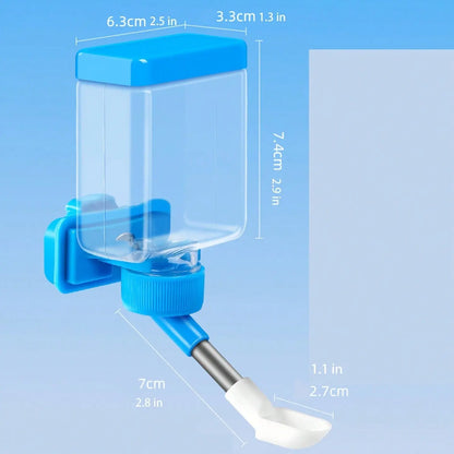 Automatic Bird Watering System, Self-Feeding Device for Small Birds, Cage Accessories, Pigeon Feeder, Cage Mounted Feeder, Parrot Feeder, Bird Feeders, Bird Feeding Tool, Essential Pet Supplies
