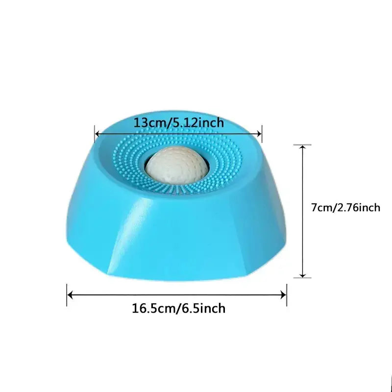 Pet Licking Mat for Teeth Care, Slow Feeder Pad for Dogs & Cats, Slow Feeder Bowl