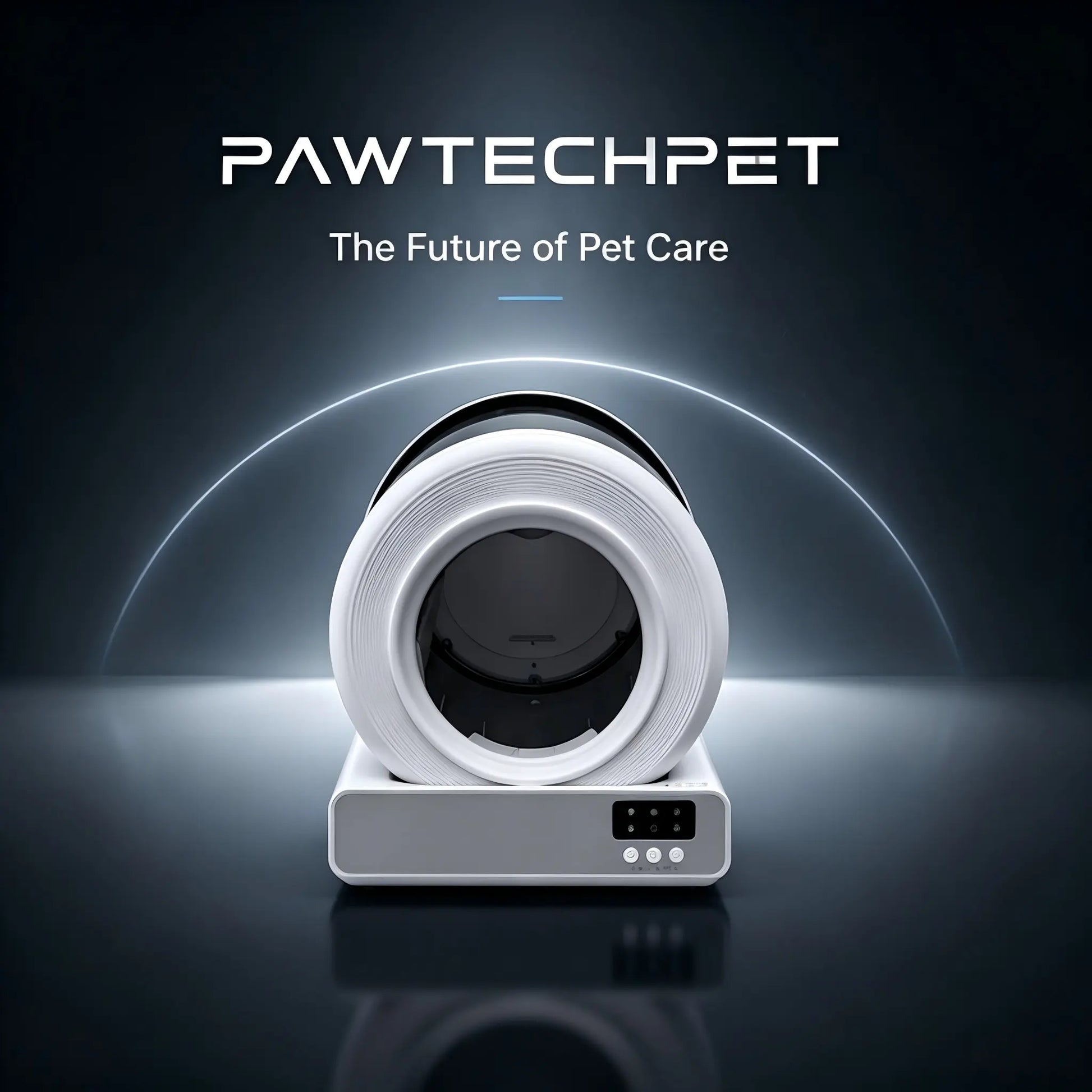 Pawtech Smart Low-Noise Auto-Cleaning Cat Litter Box (60L) - 2.4G Wifi App-Controlled, Equipped with Smart Sensors, Safety Protection, Easy Maintenance #Catlitterbox#Smartlitterbox#Petessentials#Catlovers# Dream Cat Automatic Litterbox