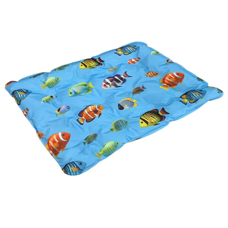 Large Thick Pet Ice Pad, Summer Cooling Mat for Cats, Waterproof Bite-Resistant, Leak-Proof, Anti-Sweat, Ideal for Hot Weather Relief, Home