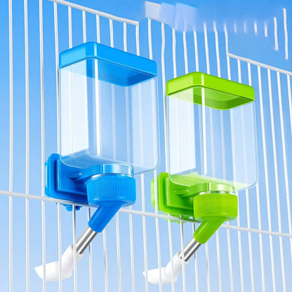 Automatic Bird Watering System, Self-Feeding Device for Small Birds, Cage Accessories, Pigeon Feeder, Cage Mounted Feeder, Parrot Feeder, Bird Feeders, Bird Feeding Tool, Essential Pet Supplies